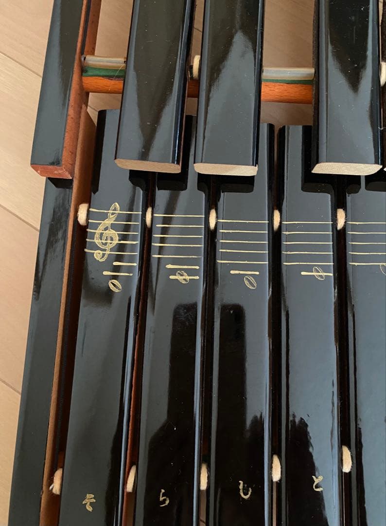 ヤマハ YAMAHA 木琴　158 30音 シロフォン マレット　昭和　レトロ