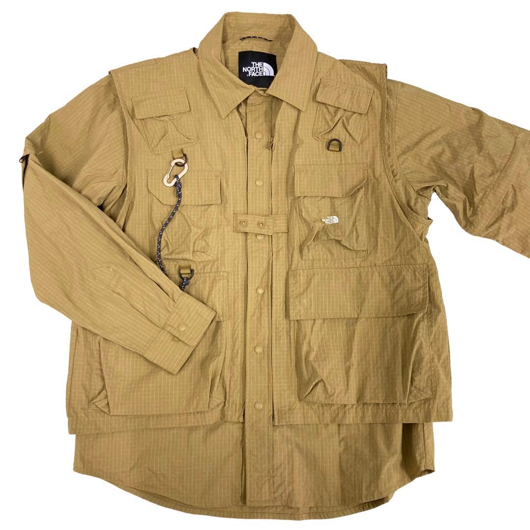 [日本未発売] ノースフェイス　2way シャツ ベスト 　メンズ M (US)
