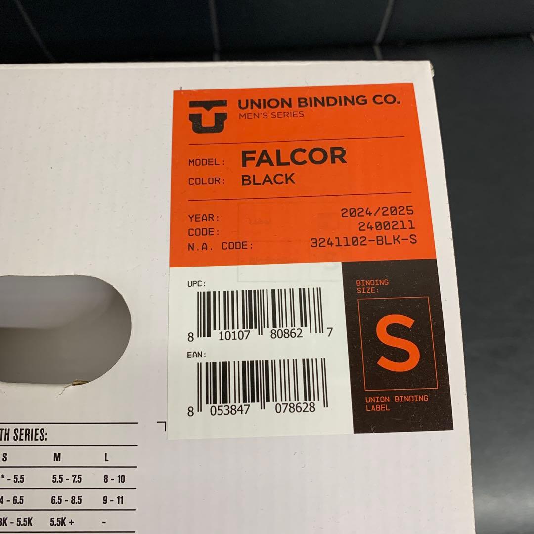 Hikaru25モデル Union FalcorファルコアブラックSサイズ