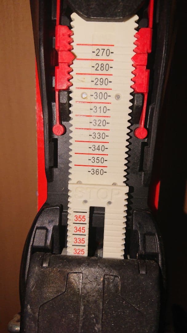 ATOMIC G9 166㎝ 簡単調整ビン265〜360㎜ スキー板 アトミック