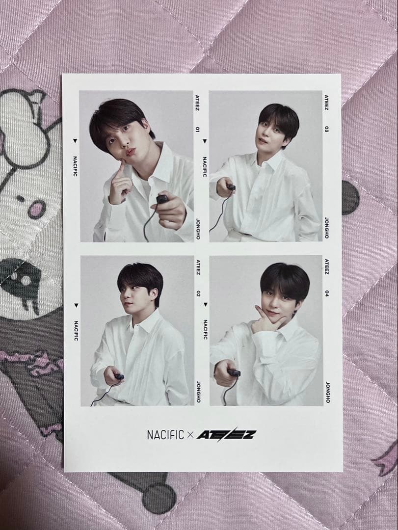 ATEEZ NACIFIC コラボフォトカード
