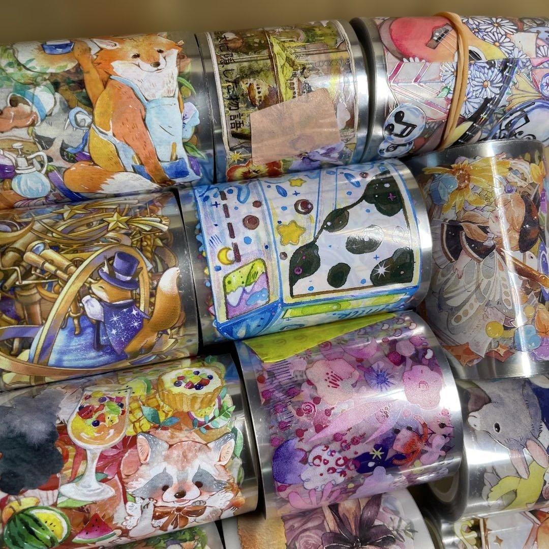 海外マスキングテープ　アニマル　まとめ売り（22）　動物