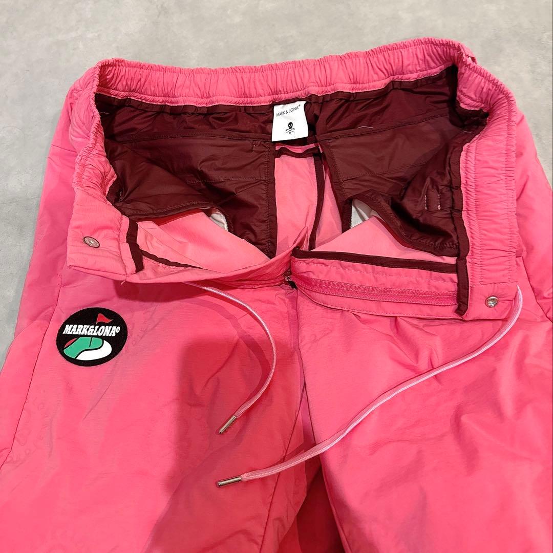 美品 ★ MARK&LONA ダウンパンツ 秋冬 マーク&ロナ マーク&ロナ