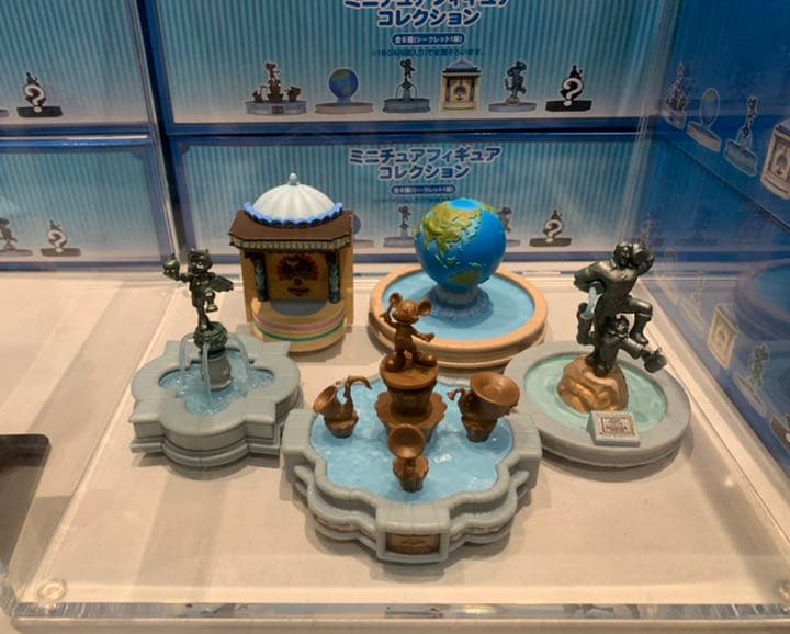 【※未開封品】東京ディズニーリゾート ミニチュアフィギュアコレクション　噴水