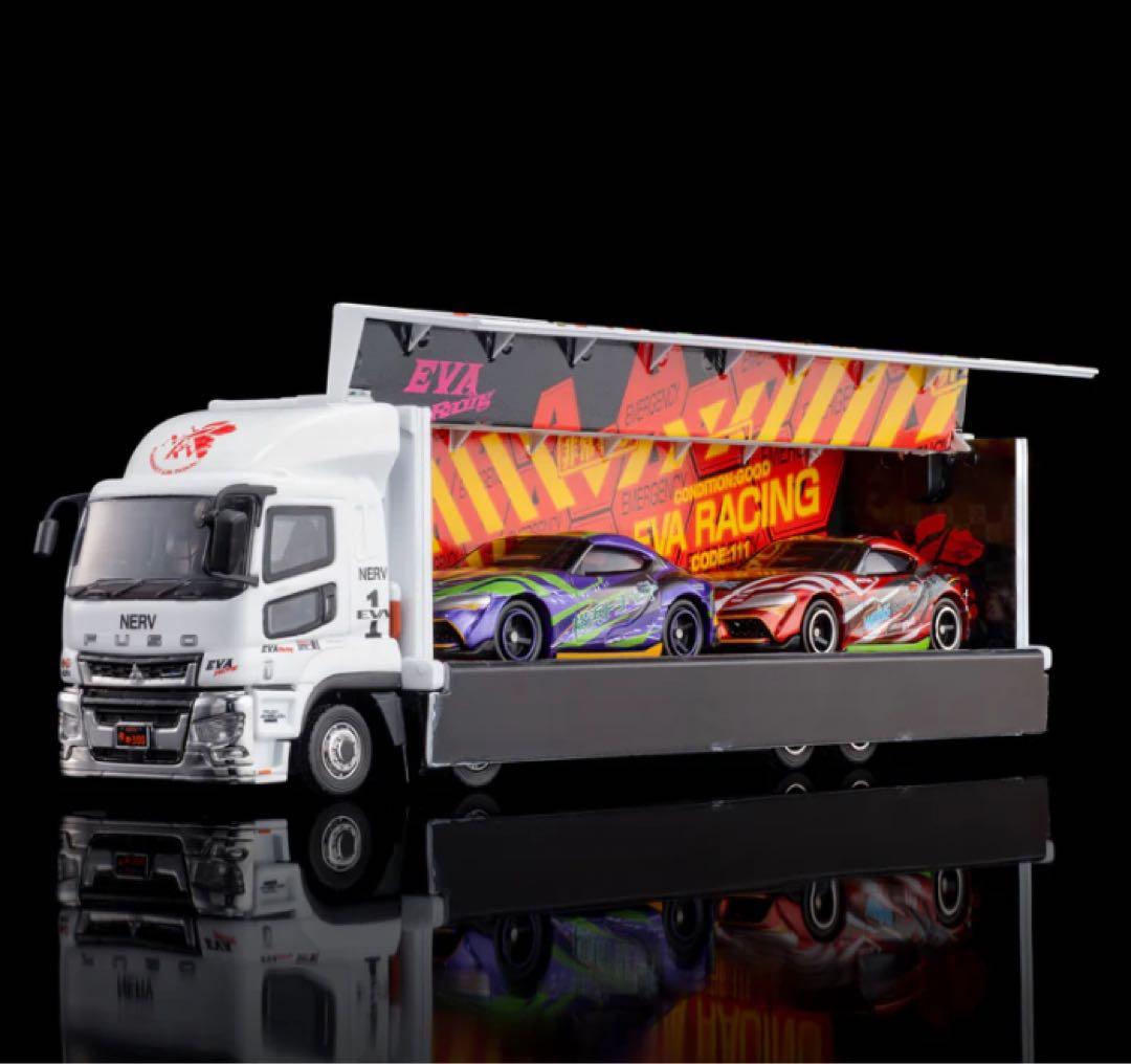 【新品】1/64 Mitsubishi Fuso EVA トラック ミニカー