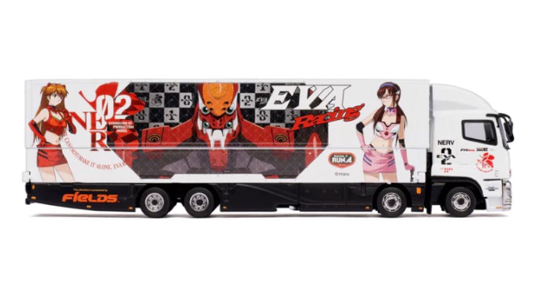 【新品】1/64 Mitsubishi Fuso EVA トラック ミニカー