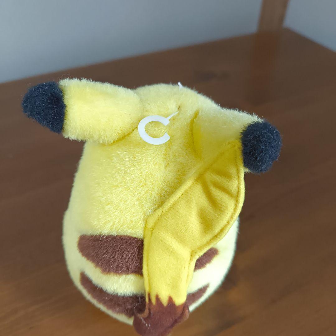 ま*ろ様 赤タグ TOMY ピカチュウ 初期 ポケモン　赤文字トミー　お腹を押す