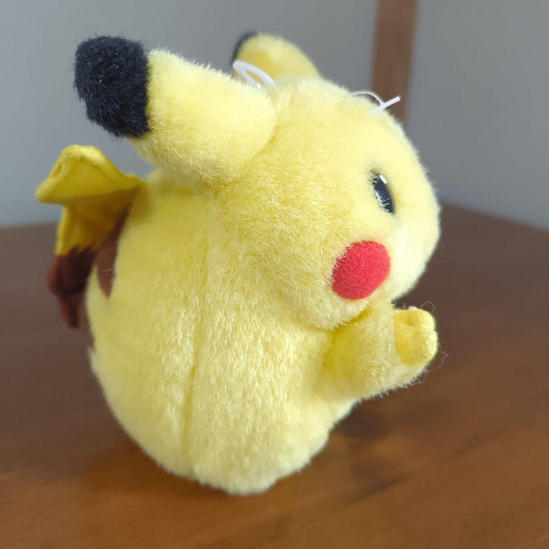 ま*ろ様 赤タグ TOMY ピカチュウ 初期 ポケモン　赤文字トミー　お腹を押す