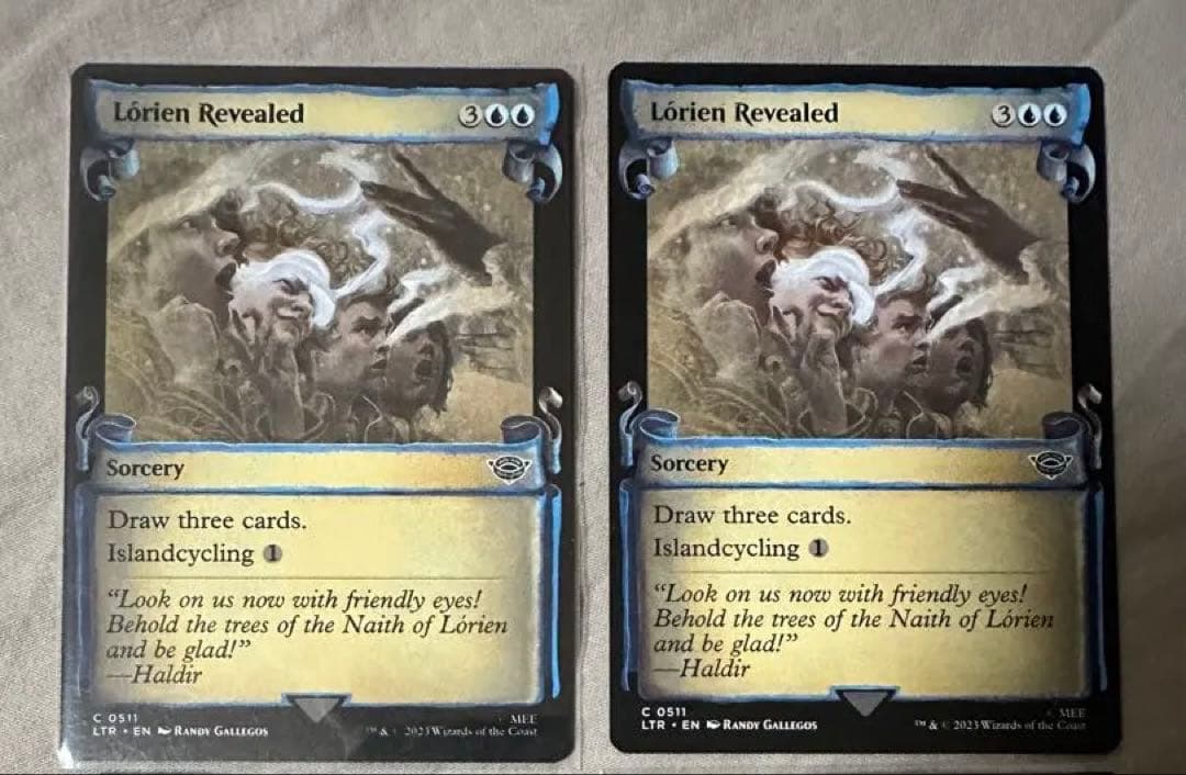 Lorien Revealed/ロリアンの発見 4枚セット MTG