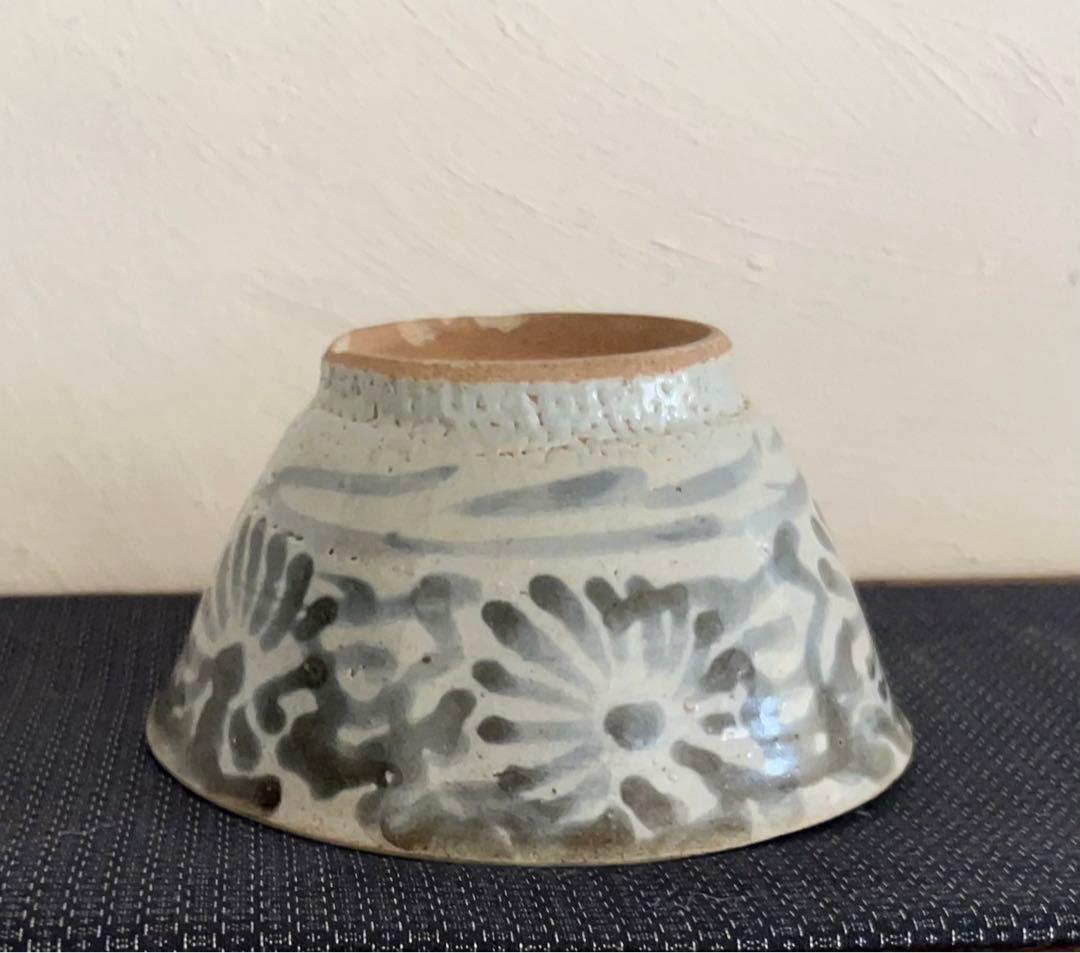 李朝　安南手茶碗(箱あり)