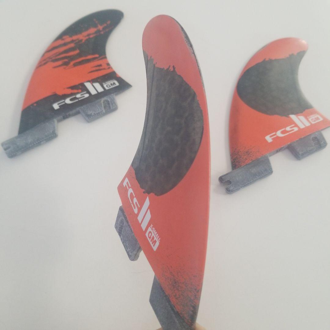 FCS2 GM サーフボードフィン 3枚セットX-SMALL
