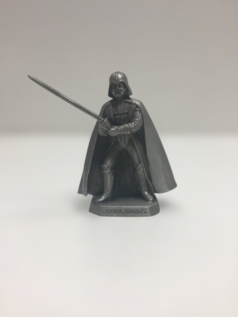 【OY】ダース・ベイダーとR2-D2 ピューターフィギュアセット