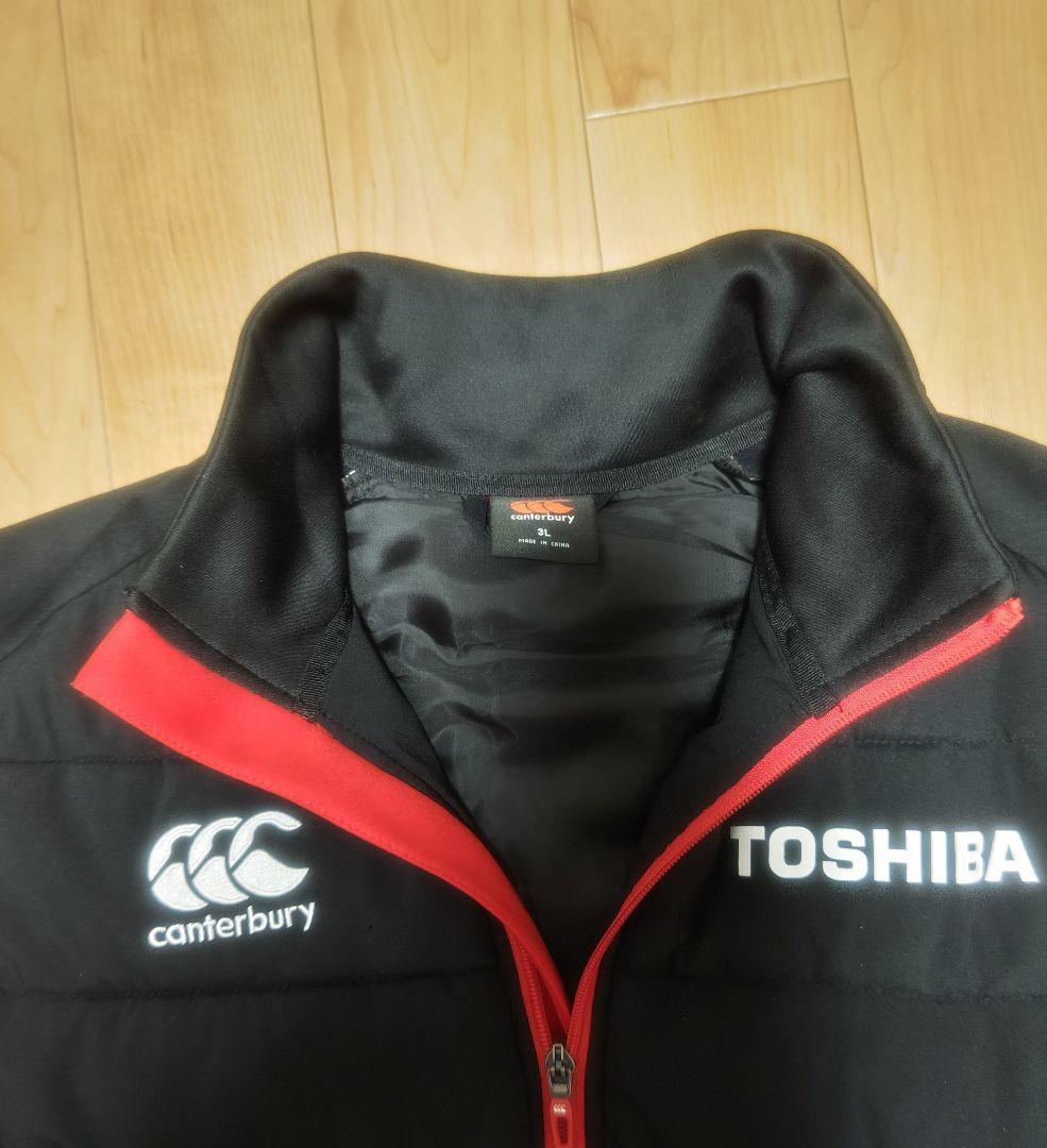 東芝ブレイブルーパス東京 ウォームアップウェア 3L 黒/赤