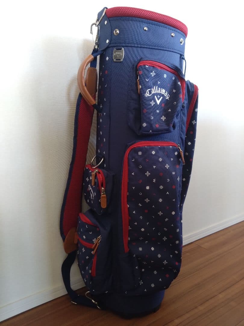 Callaway キャディバッグ ネイビー/レッド