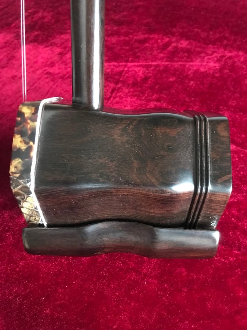 格安二胡★上級黒檀★古月琴坊・黄建洪製作★十年保証★必需品セット★100％評価