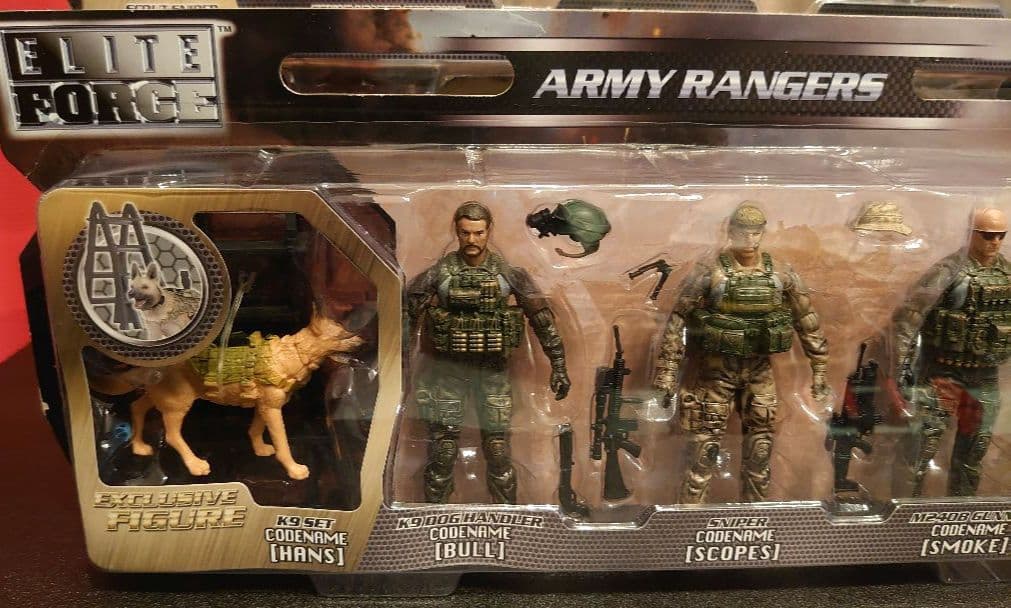 エリートフォース セット ELITED FORCE 激レア ミリタリーフィギュア