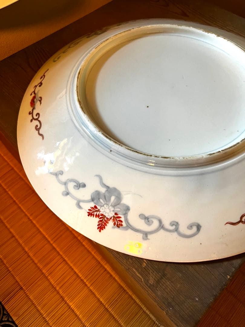 蔵出し　大皿　アンティーク　古伊万里