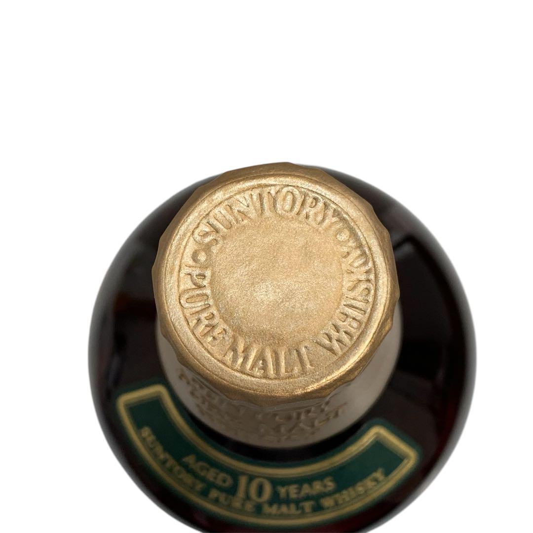 ●【未開封】サントリー 山崎 10年 ピュアモルトウイスキー 700 ml
