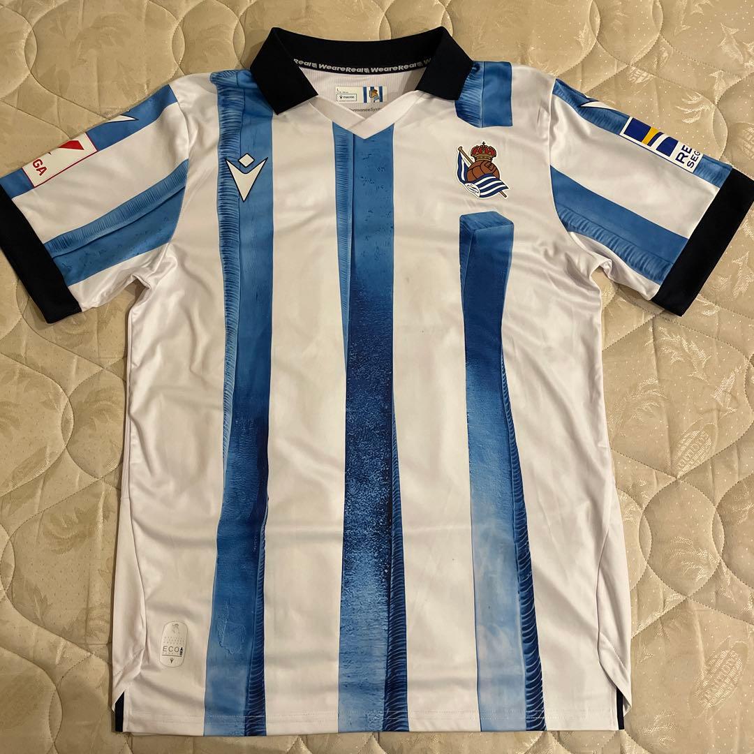 リアル・ソシエダ MERINO 8番 ジャージ Lサイズ macron