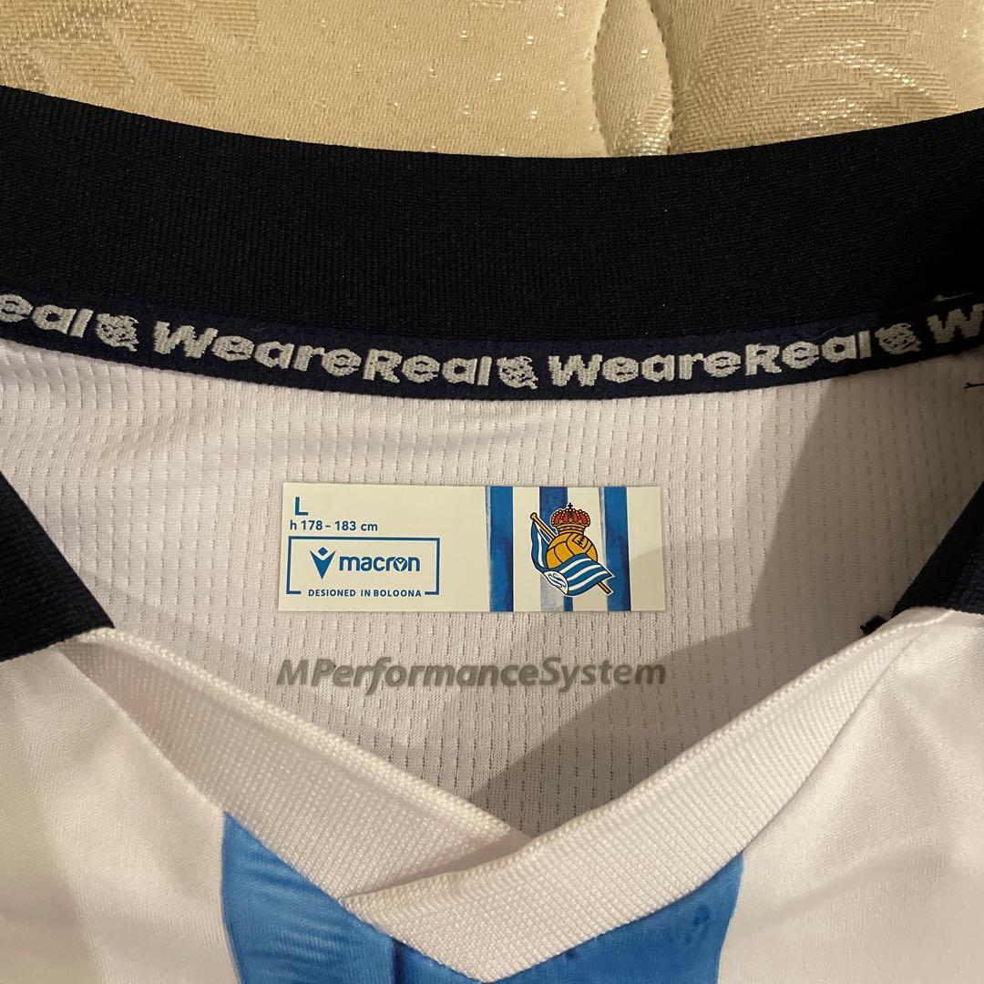 リアル・ソシエダ MERINO 8番 ジャージ Lサイズ macron