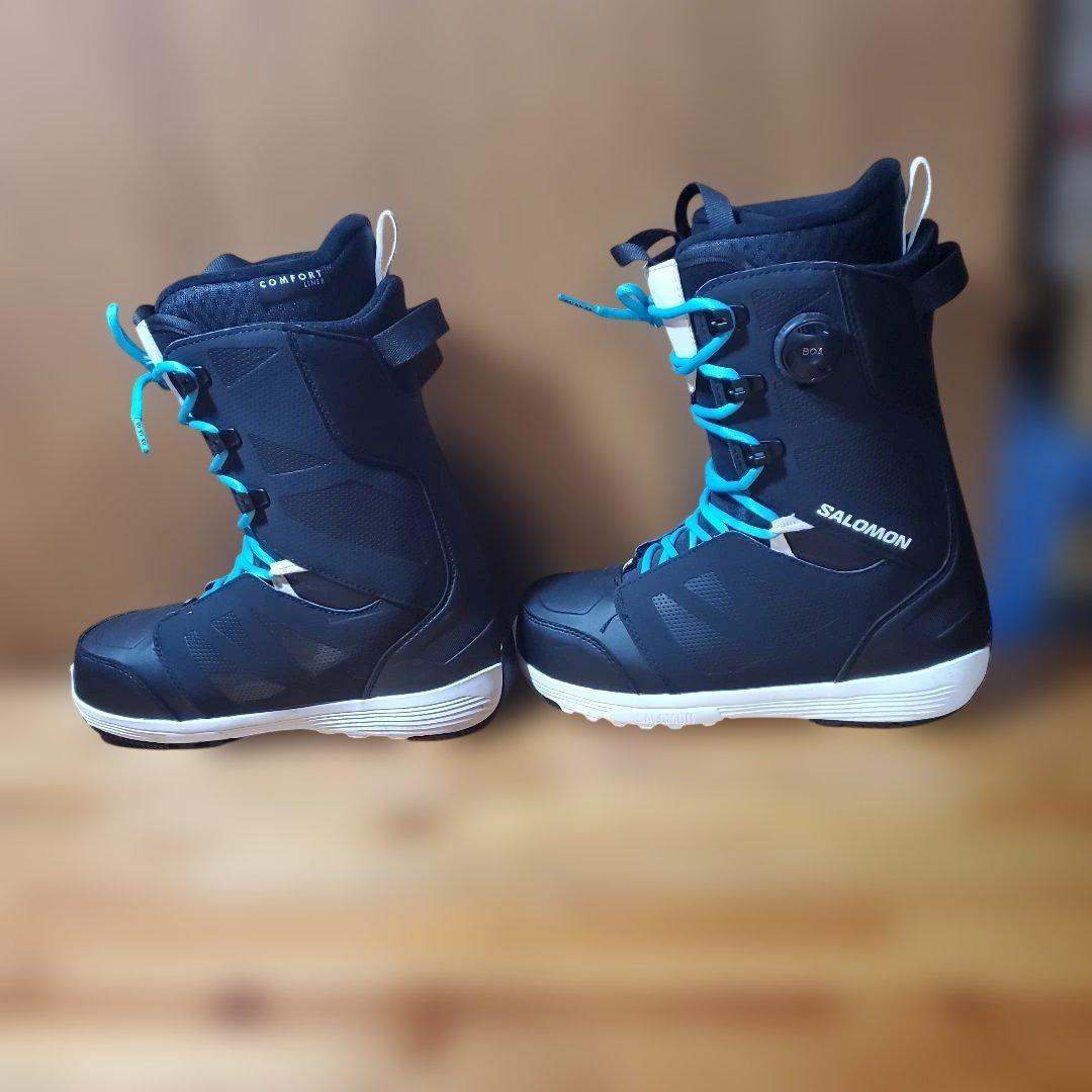 3回使用！SALOMON スノーボードブーツ 26cm! 26174