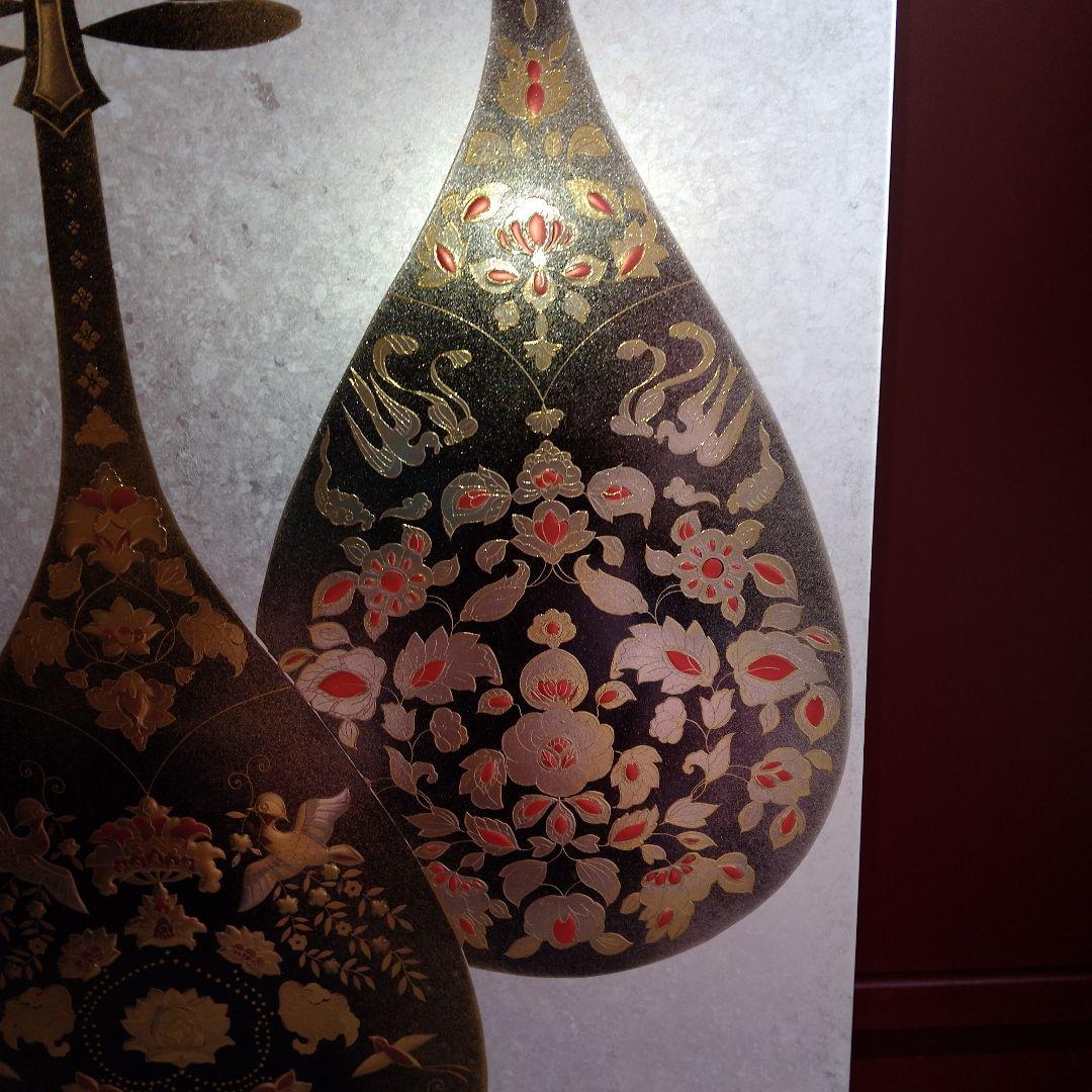 【希少】薩摩琵琶　筑前琵琶　高級　金細工　銀細工　伝統　日本　文化　楽器　壁掛け