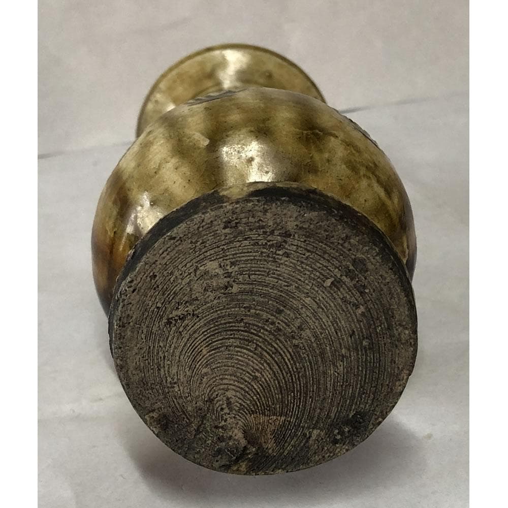 e2817 古瀬戸 尊式花入 高さ15.6 耳付花入 徳利 花入 花器 仏花器