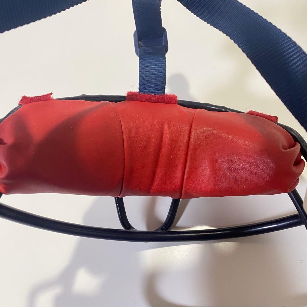 ミズノプロ ソフトボール キャッチャー防具 ネイビー マスク