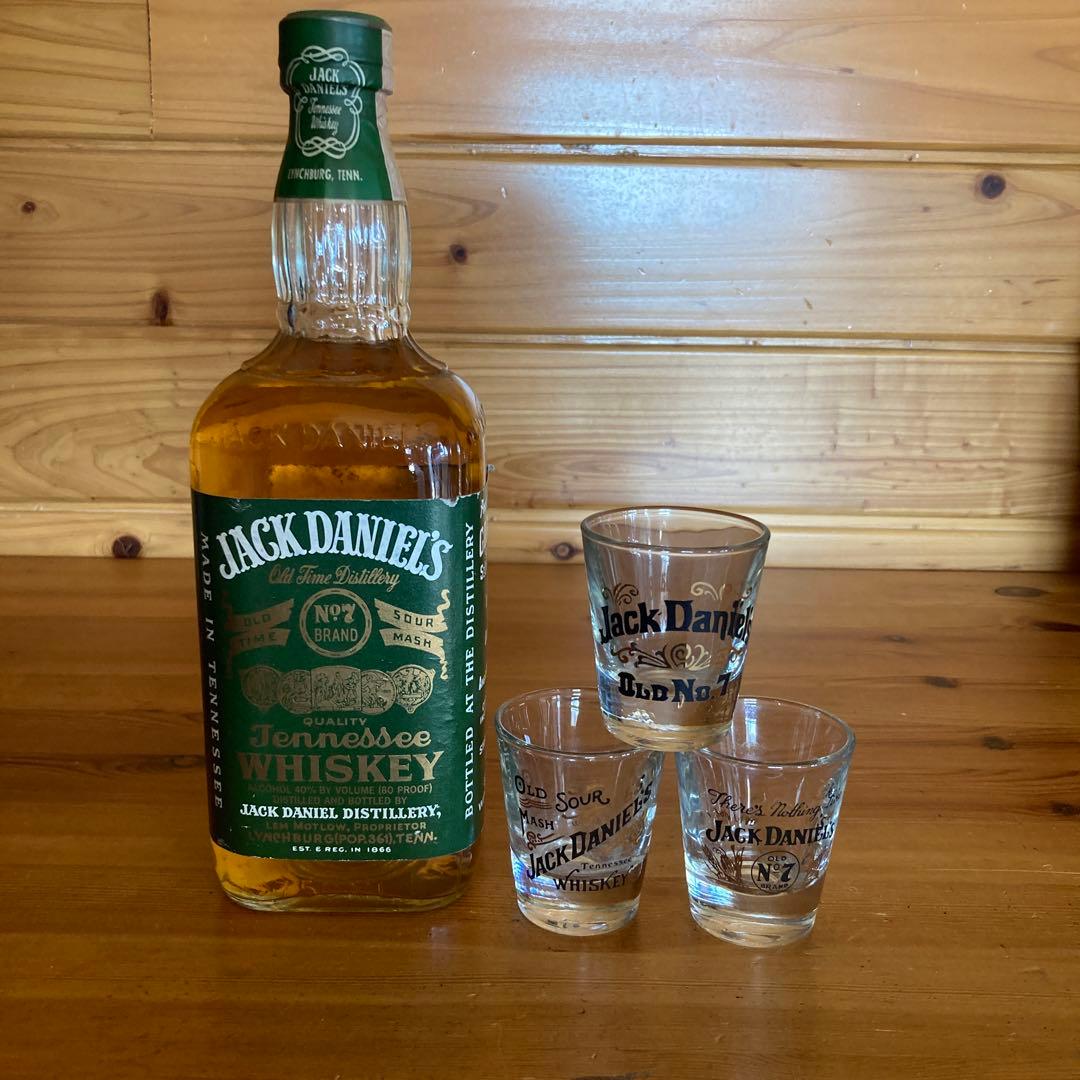 【古酒未開栓】レア　ジャックダニエル　グリーンラベル 750ml 40度