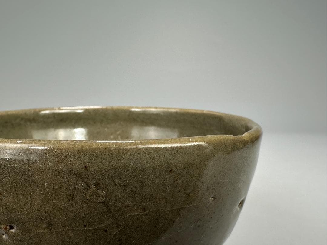 茶道具　青磁茶碗　時代茶碗　抹茶碗