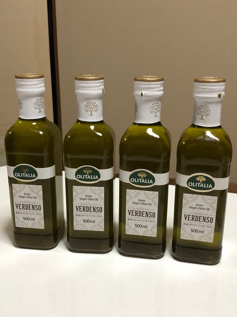 オリタリア社　無ろ過エキストラバージンオリーブオイル 4本