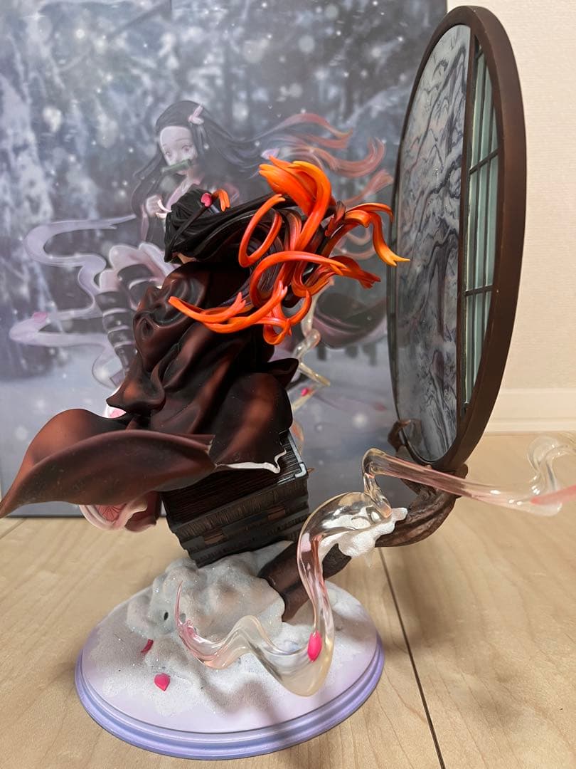 鬼滅の刃 竈門禰豆子 フィギュア ガレージキット UP ART［ジャンク品］