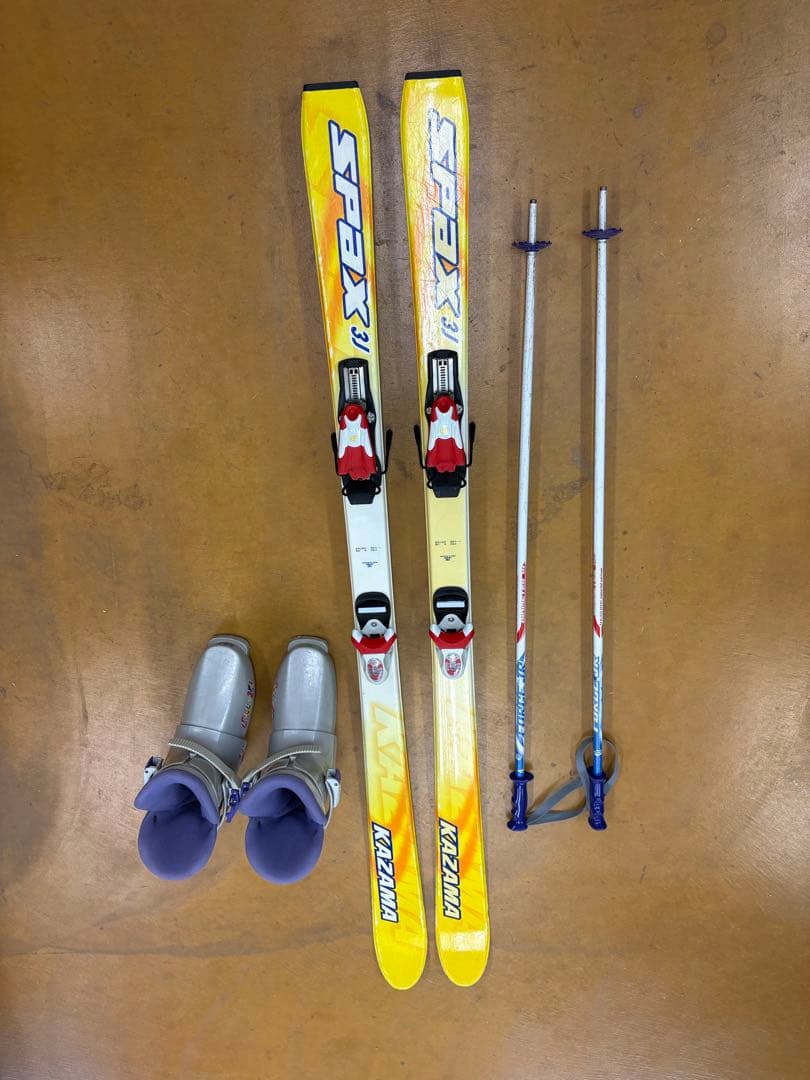 KAZAMA SPAX スキーセット