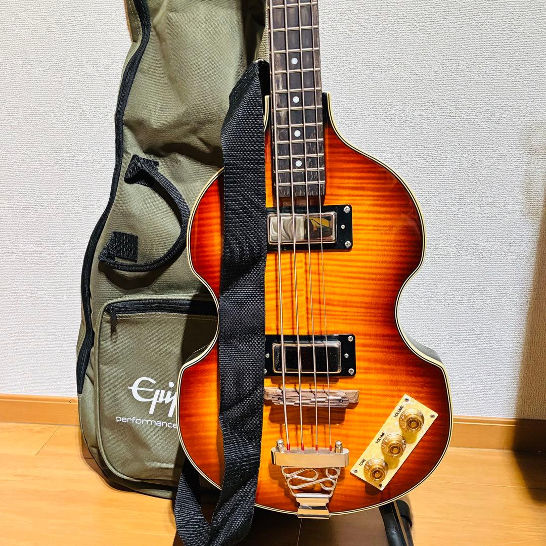 EPIPHONE Viola Bass 【未使用に近い】バイオリンベース