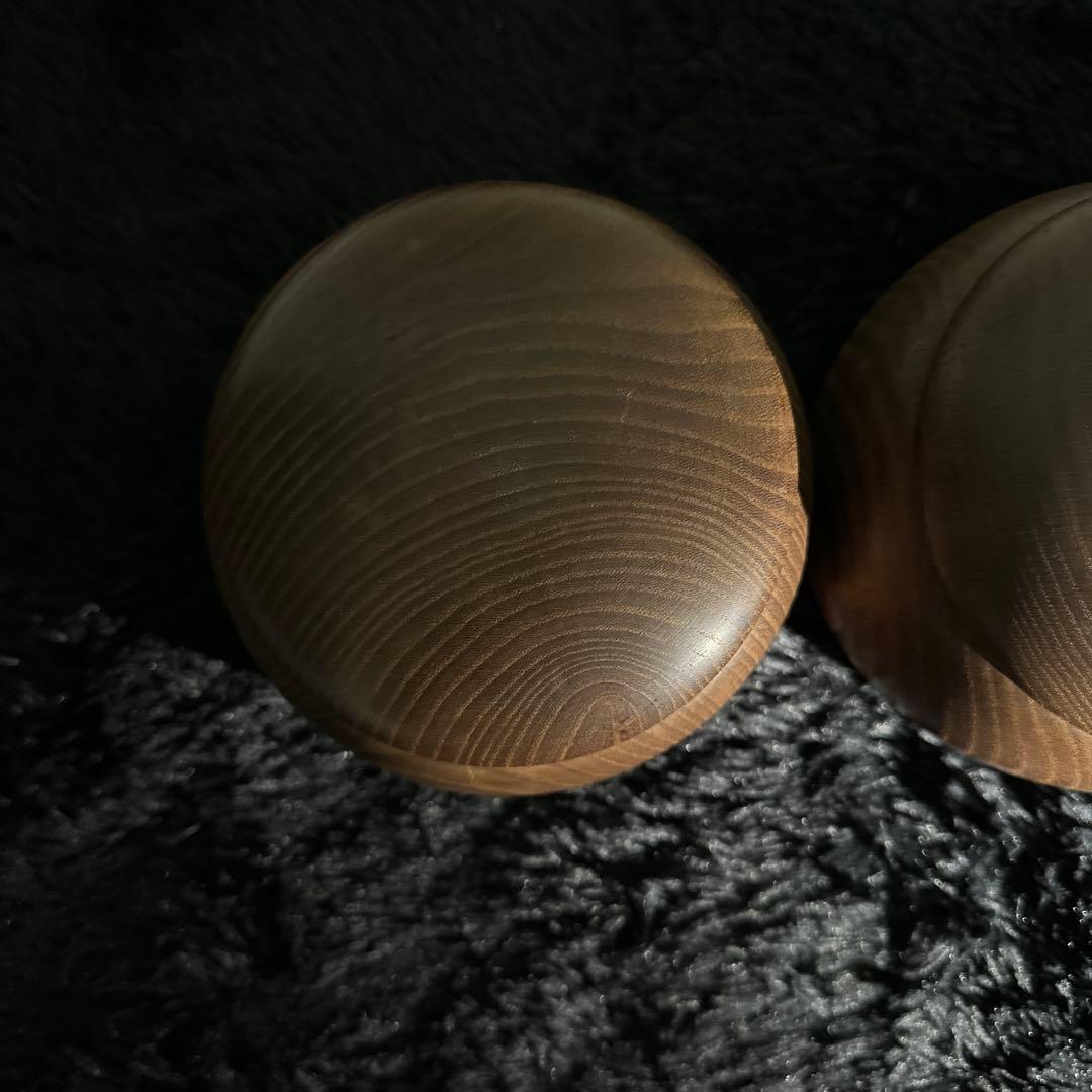 囲碁 碁石 蛤 天然素材 那智黒 厚さ5mm程度