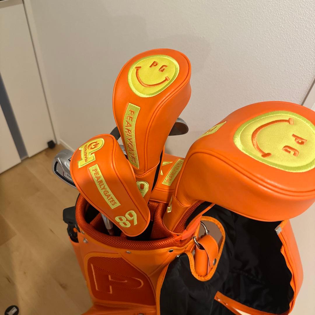 PARADY GATES ゴルフバッグ 89 オレンジ　ゴルフクラブセット★