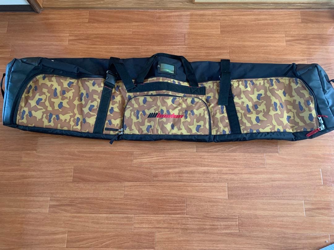 BURTONバートン迷彩 スノーボードバッグ 165cm