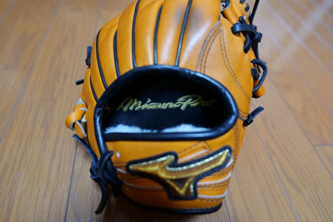 Mizuno Pro 　ミズノプロ　軟式グローブ オレンジ　内野手用　オーダー