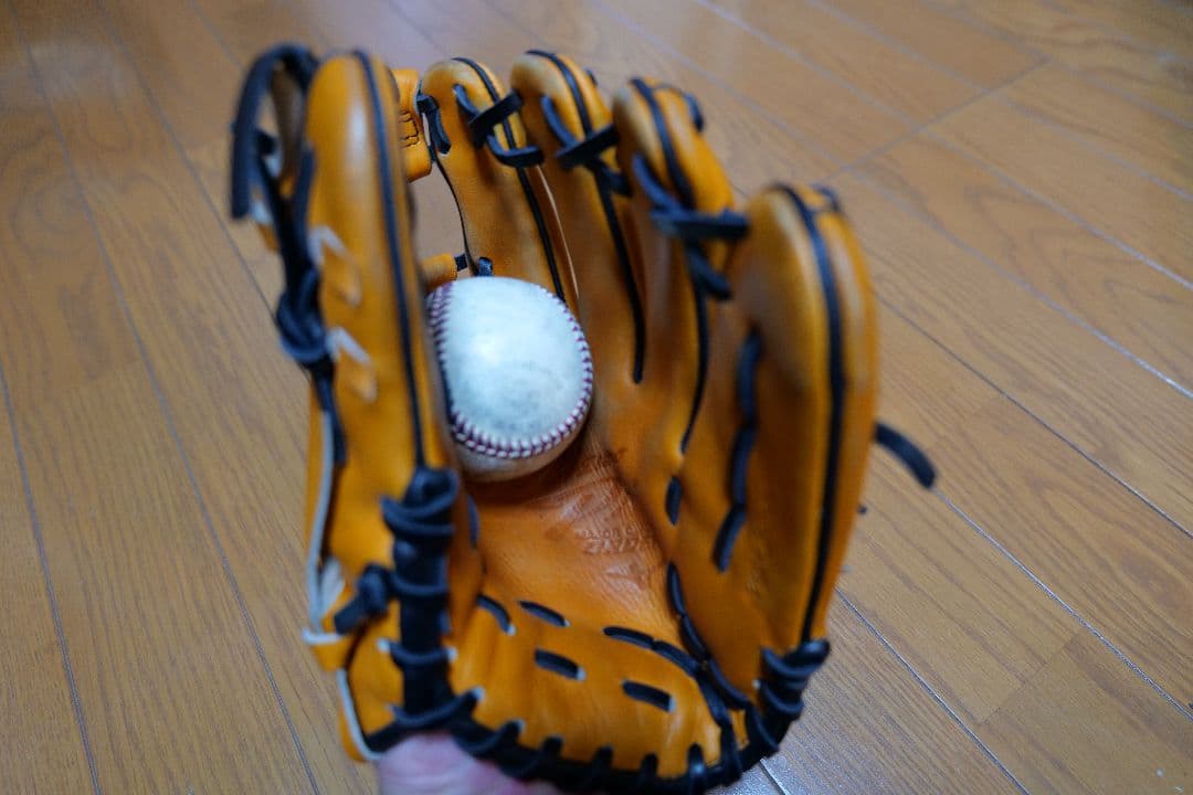 Mizuno Pro 　ミズノプロ　軟式グローブ オレンジ　内野手用　オーダー