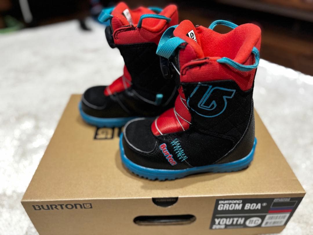BURTON GROM BOA 子ども用スノーボードブーツ　17.5センチ