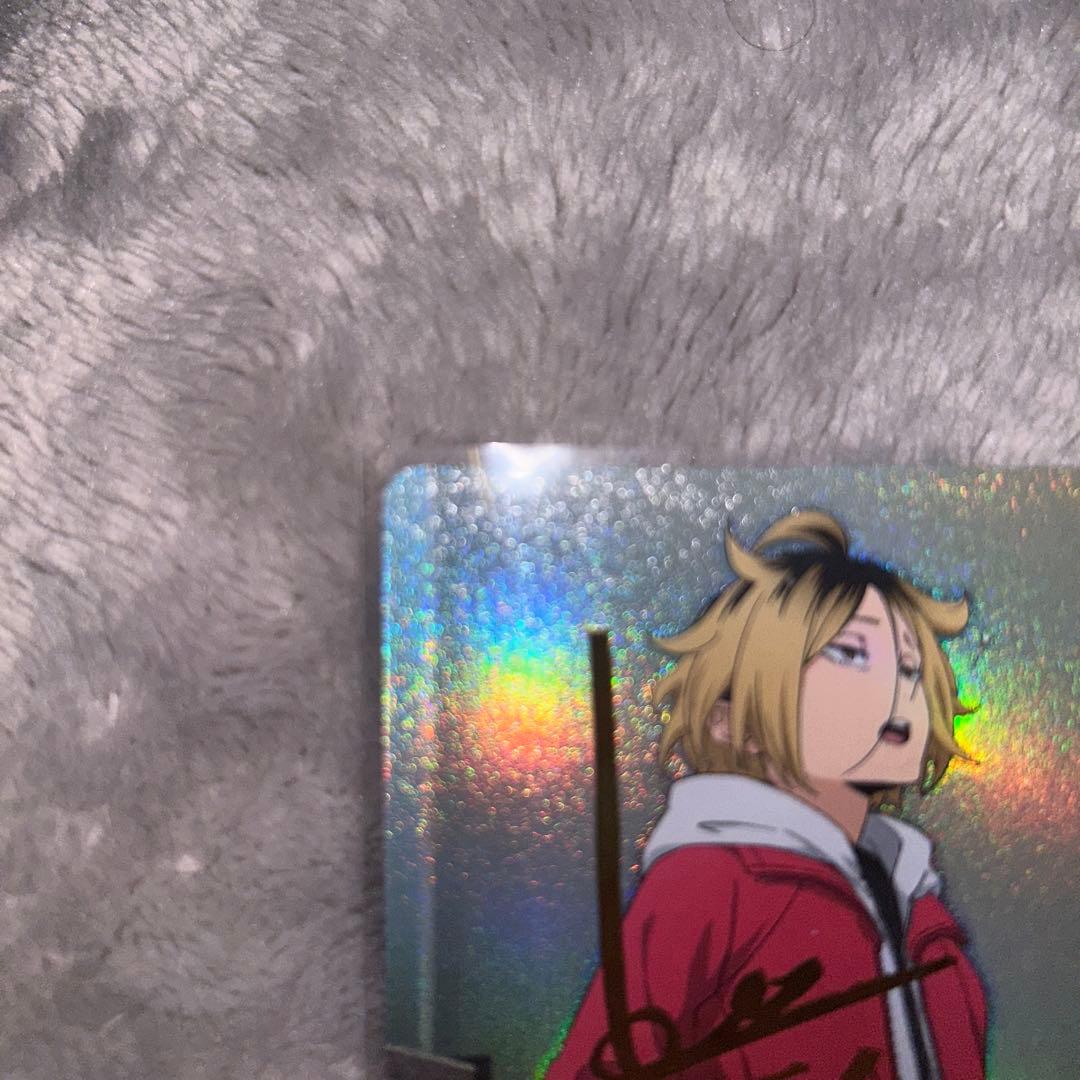 ハイキュー！！　バボカ　孤爪研磨 サイン 秘　レア　サイン入り 声優サイン入り