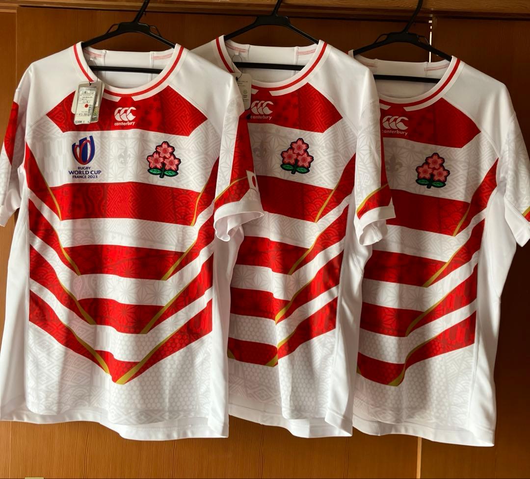 【新品タグ付き】ラグビー日本代表 レプリカ ジャージ 2023 XL 3枚セット