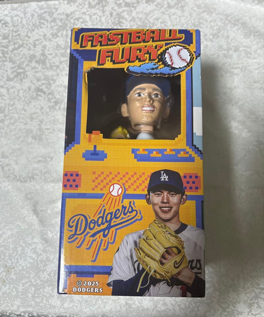 【限定】ドジャース記念品　佐々木朗希　ボブルヘッド　2025年製