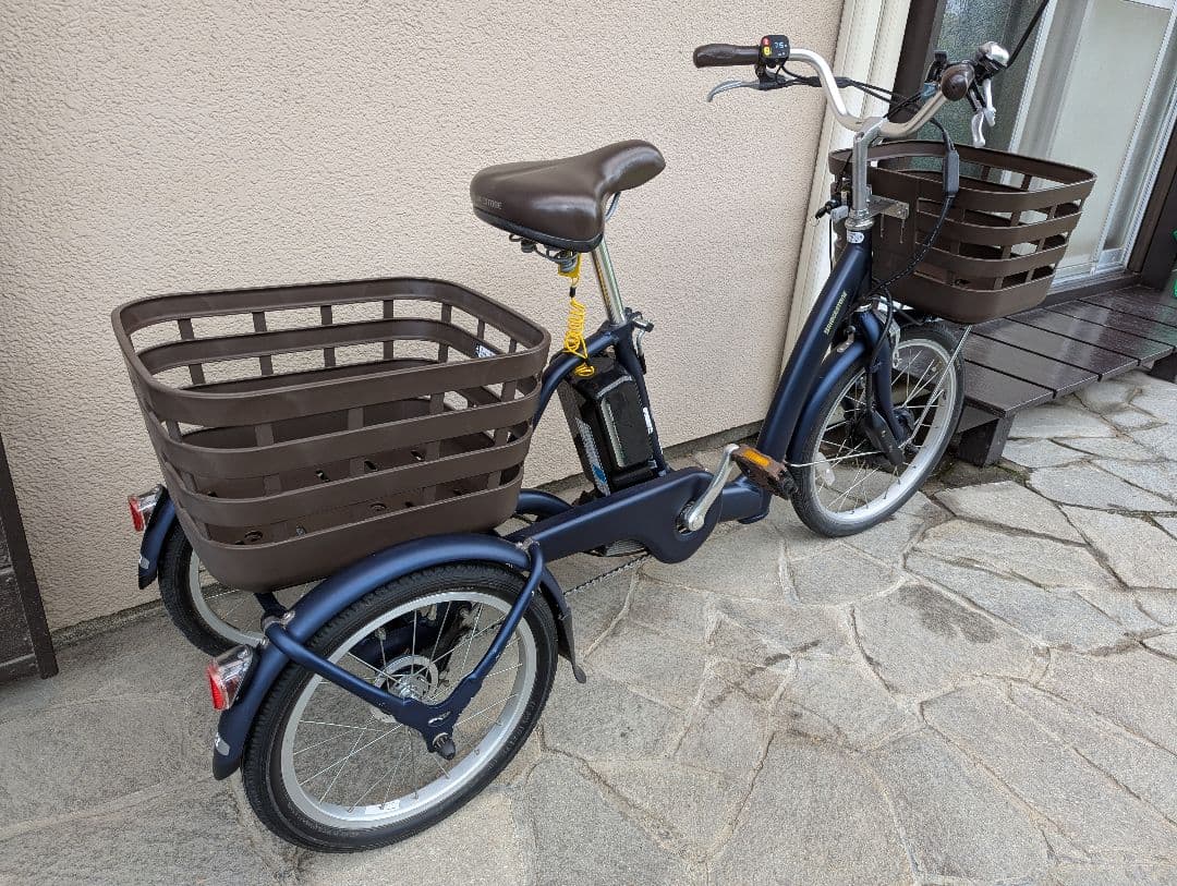 ブリヂストン　フロンティア　ラクットワゴン　電動アシスト　3輪車