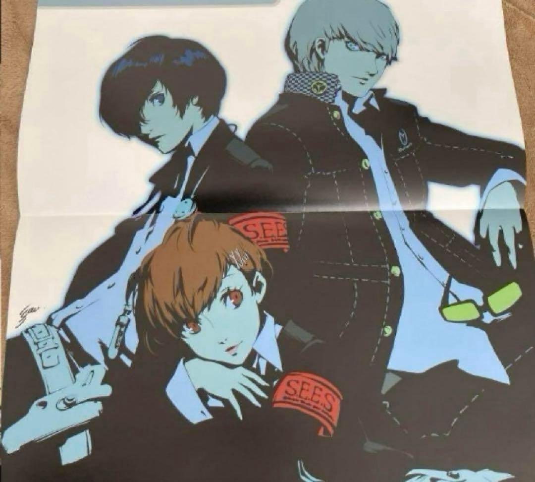 ペルソナ3 ペルソナ4 2011年カレンダー　ステッカーシート　ポスター