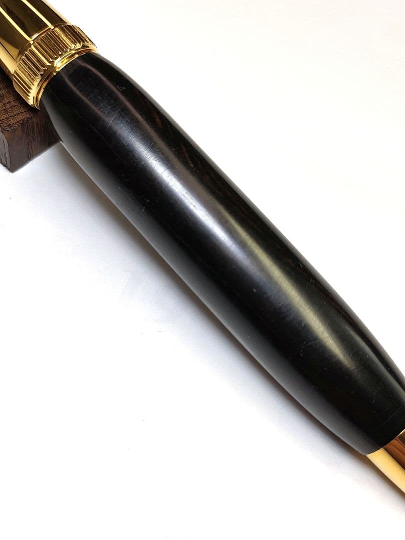 幻の銘木【青黒檀】パトリオットボールペン