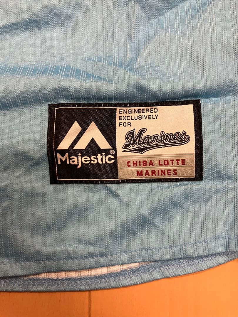 福浦和也　復刻　ロッテオリオンズ　ユニフォーム　千葉ロッテマリーンズ　当時　水色