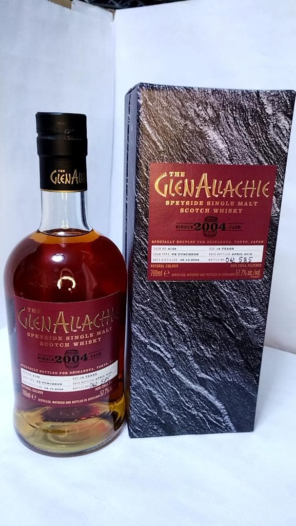 グレンアラヒーPXシェリーパンチョン14年2004-2019カスクストレングス