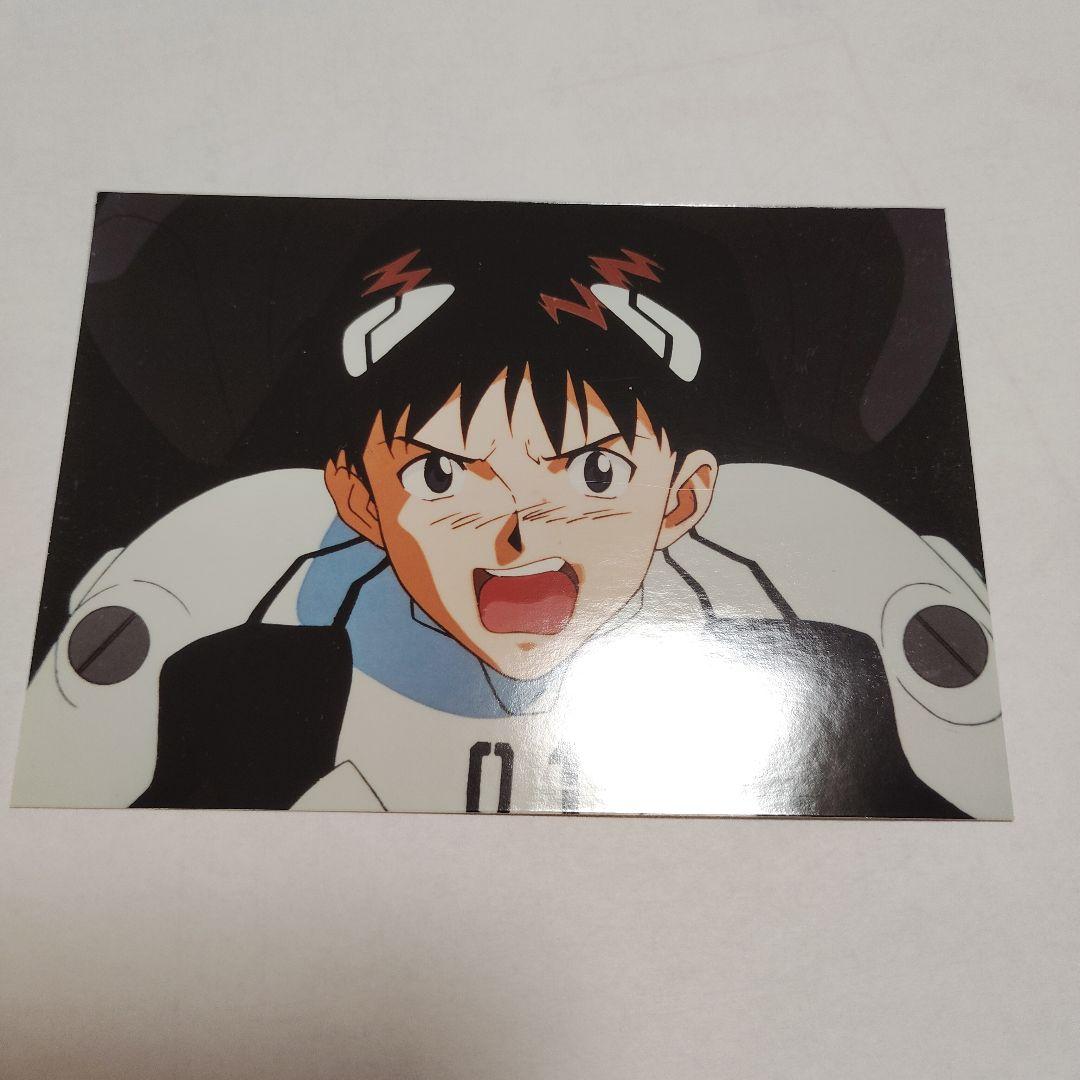 エヴァンゲリオン碇シンジ　場面生写真　TVアニメ版当時の物　非売品　未使用