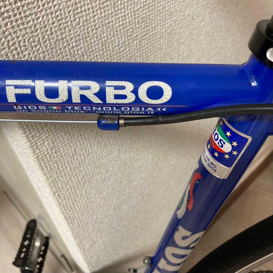 gios furbo ロードバイク 8s クロモリ